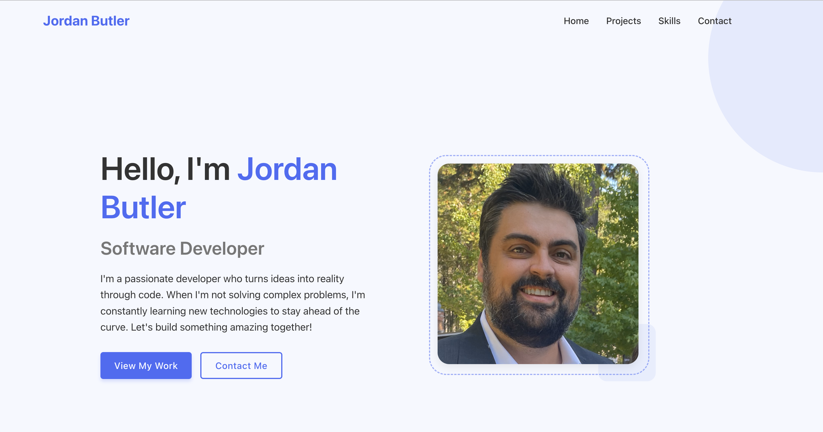 Portfolio Website